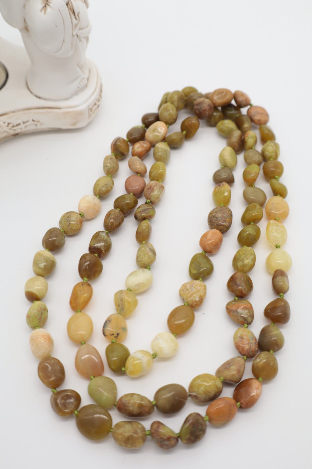 Collana Opale Verde 120 cm | Essential Eterea
