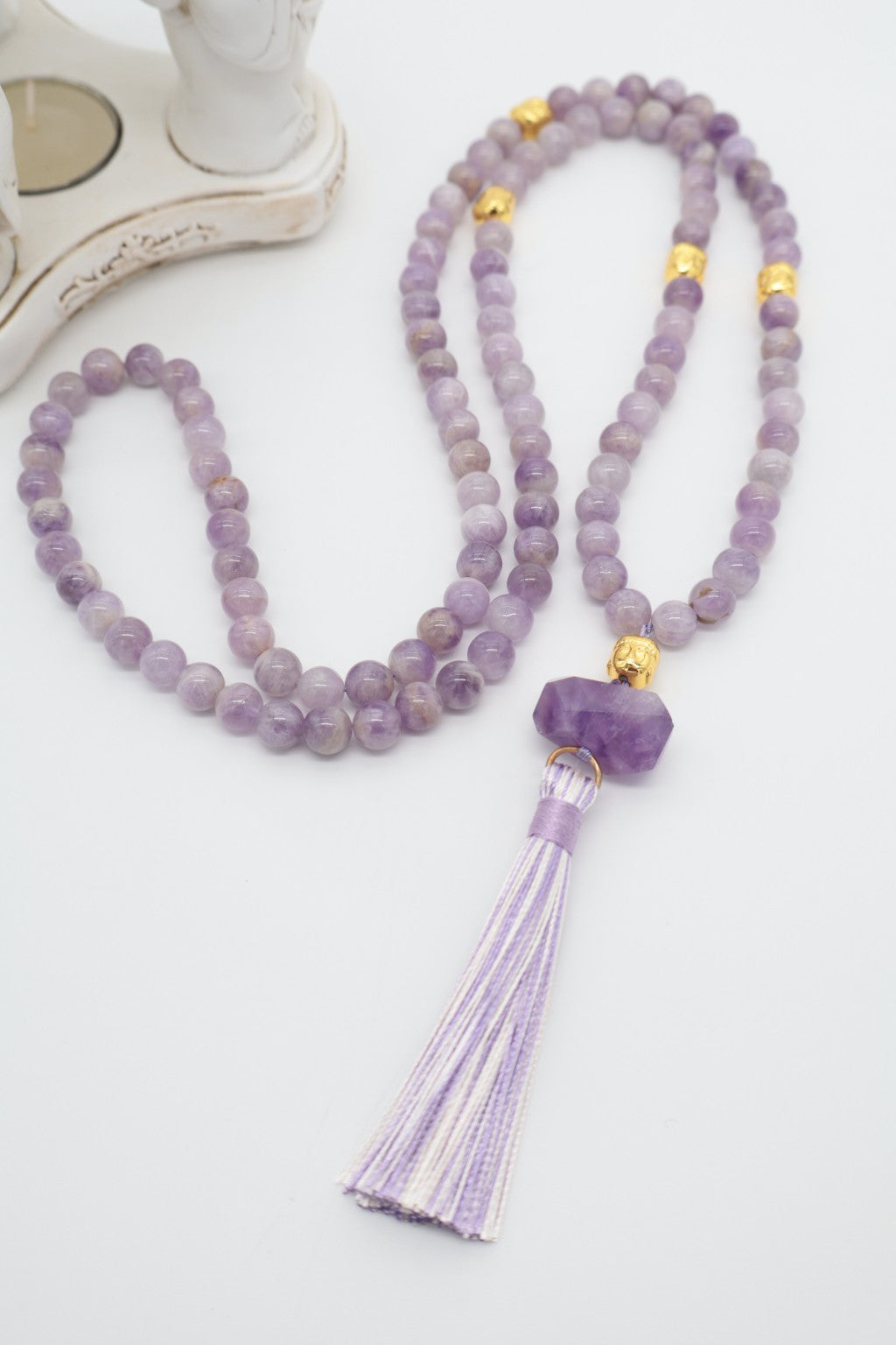 Mala in Ametista Glicine – circa 115 cm