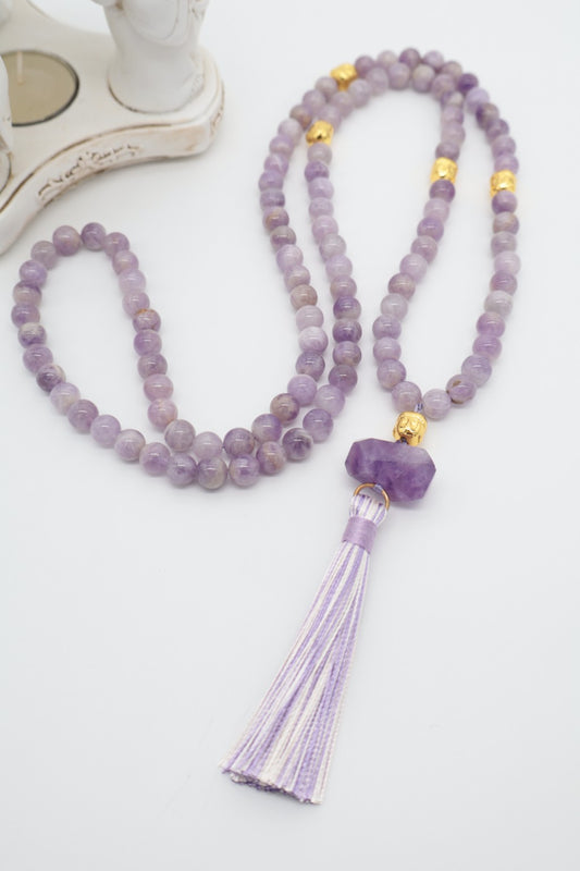 Mala in Ametista Glicine – circa 115 cm